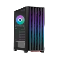 Gabinete gamer yeyian ycm-appho-01 - midi-tower, pc, atx, itx, micro atx, negro