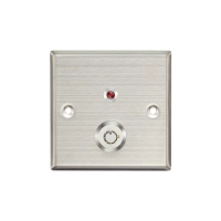 Yli yks850ls - botón liberador de llave, indicador led, acero inoxidable, resistente a la intemperie, función ncno