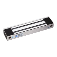 Yli ym350ws - cerradura magnética para control de acceso  fuerza de sujeción de 350 kg (800 lb)  para puertas de madera, vidrio y metálicas  ip68 para uso exterior e interior
