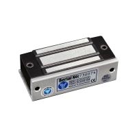 Yli ym60 - cerradura magnética para control de acceso  fuerza de sujeción 60 kg o 120 lb  12 vdc  para puertas de madera, vidrio y metálicas  uso interior  compatible con soporte mbk70z