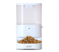 Comedero inteligente con camara para mascotas de 6 litros mmanejo con app con plato de acero inoxidable para perros y gatos