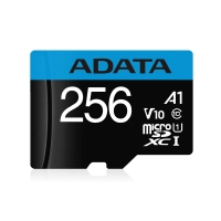 Memoria micro sdxc adata 256gb uhs-i cl10 a1 (ausdx256guicl10a1-ra1)