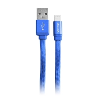 Cable vorago cab-119 azul usb-apple lightning 1 metro azul b