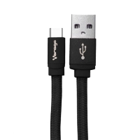 Cable vorago cab-214 usb a tipo c 2 metros negro