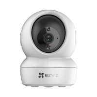 Mini camara ip pt 4 megapixel ezviz cs-h6c 4mp / wi-fi / seguimiento inteligente / audio de dos vias / notificacion push / ranura para memoria / uso en interior