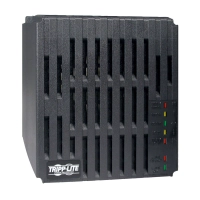 Regulador tripp lite 2400watts alto y bajo voltaje prote