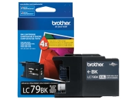 Cartucho negro brother lc79bk 2,400 pag. mfcj5910dwmfcj6510dwmfcj671