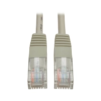 Cable patch tripp-lite moldeado cat5e gris de 350mhz (rj45 m