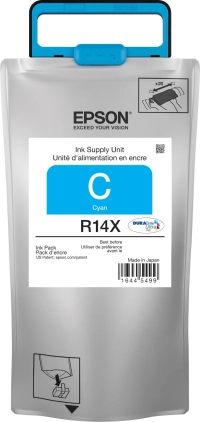 Tinta epson r14x alta capacidad wf-r5690 color cian