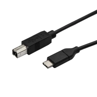 Cable de 3m usb-c a usb-b de impresora - cable adaptador usb tipo c a usb b