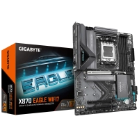 Tarjeta madre gigabyte x870 eagle wifi7 / socket am5 / ddr5 8200 mt/s / wifi 7 / bt 5.4 / pcie x16 5.0 / m.2 / atx / gamer