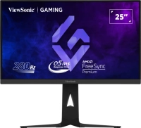 Monitor viewsonic gamer xg2536, 24.5 pulgadas, 1920 x 1080, full hd, 280 hz, 0.5 ms, amd freesync, altavoces intregrados, hdmi,  display port, usb-c , 3 años de garantia