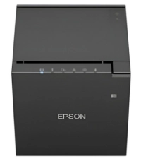 Miniprinter Epson TM-U220IID-002 negra de impacto matricial para tickets con conexión serial DB25, autocortador y 2 años de garantía para punto de venta